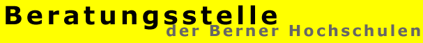 Beratungsstelle der Berner Hochschulen